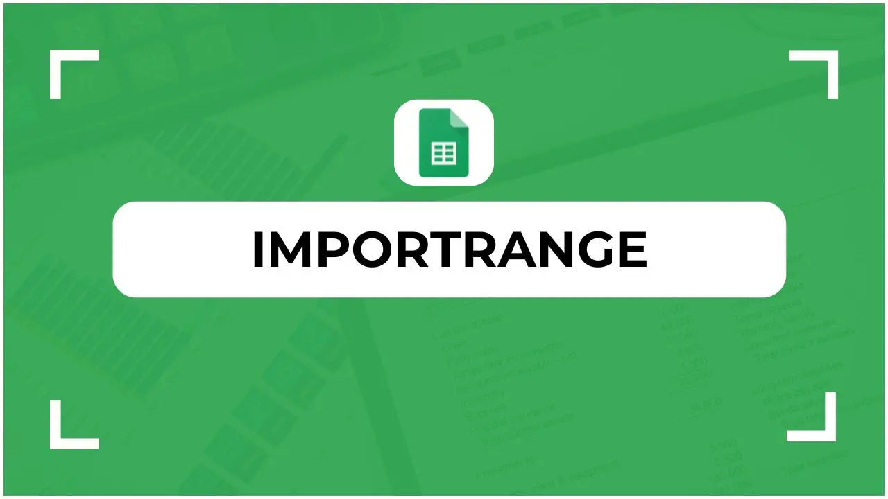 Importrange Google Sheets