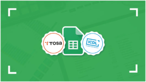 Certification TOSA vs ICDL Google Sheets