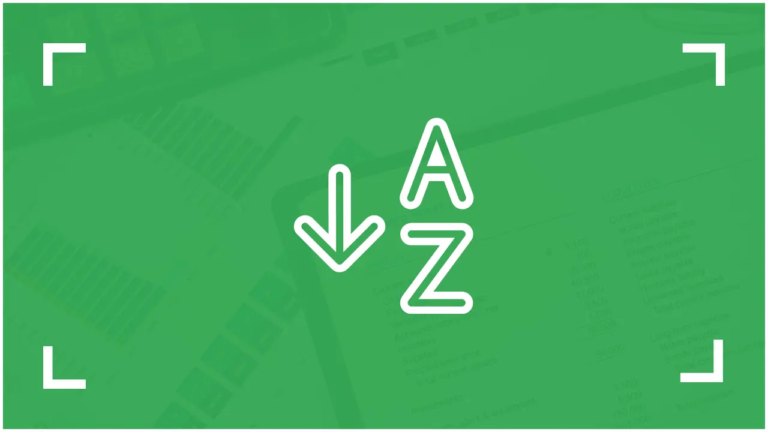 Trier par ordre alphabétique Google Sheets