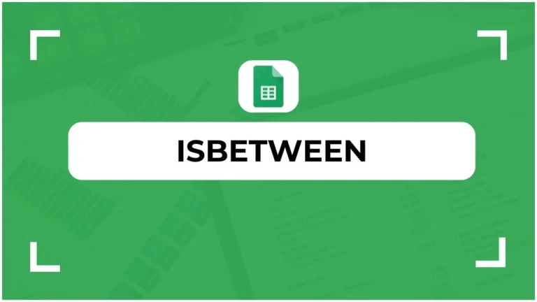 isbetween