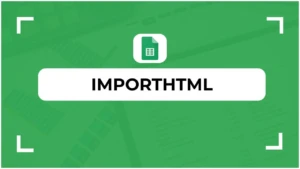 IMPORTHTML