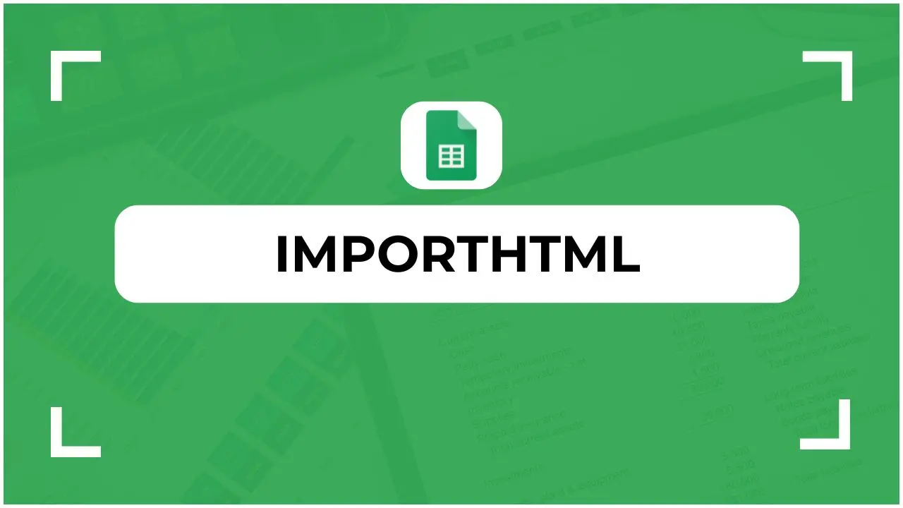 IMPORTHTML