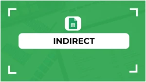 Fonction INDIRECT