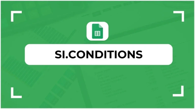 SI.CONDITIONS