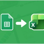 Comment convertir un fichier Sheets en Excel 