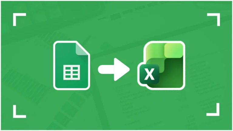 Comment convertir un fichier Sheets en Excel