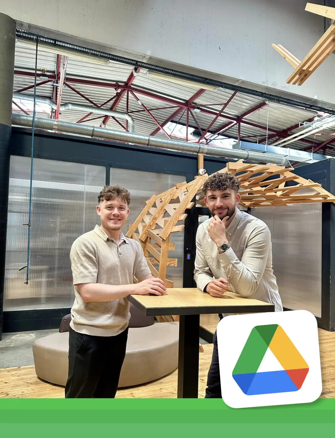 Nicolas Parent et Sacha Letullier, formateurs Morpheus Formation sur mesure Formation Google Workspace