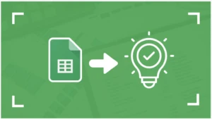 raccourcis google sheets