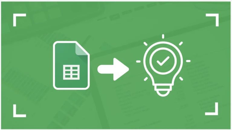 raccourcis google sheets