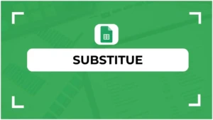 SUBSTITUE