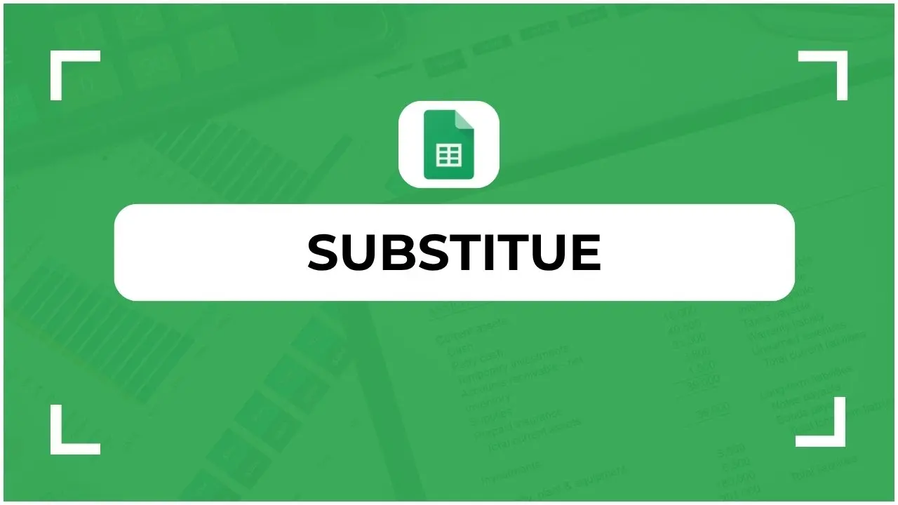 SUBSTITUE