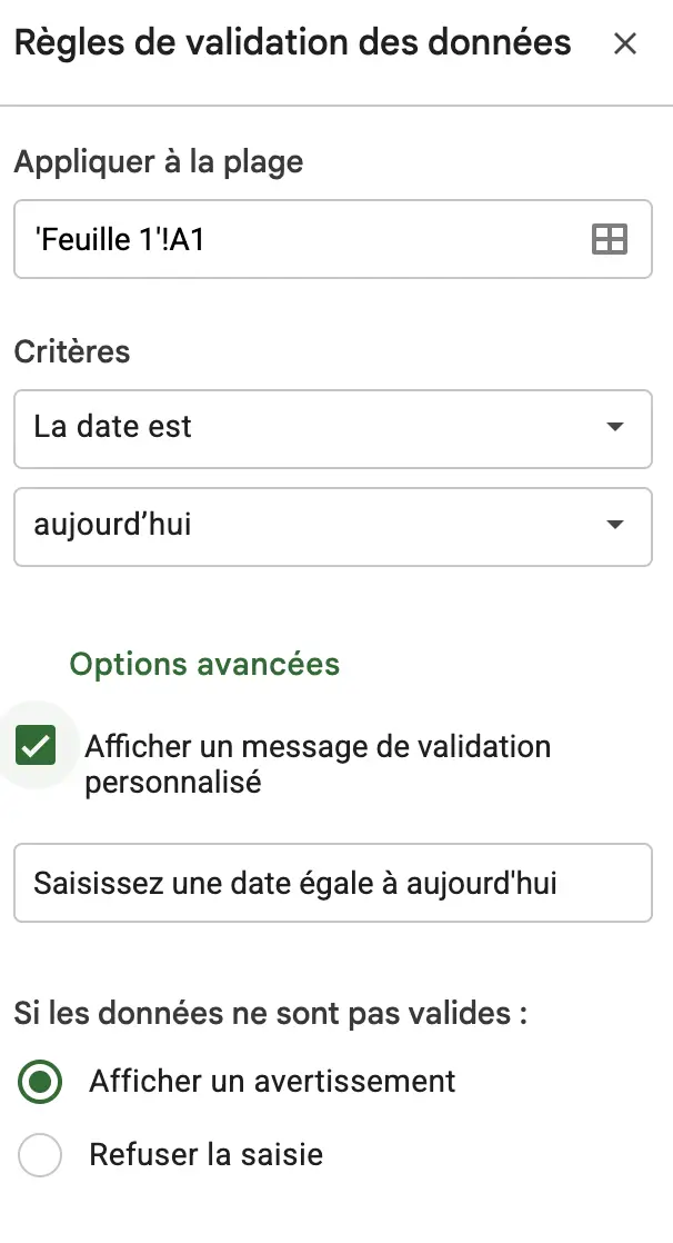 calendrier google sheets planning pour les professionnels