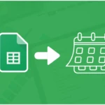 Calendrier google sheets pour professionnel