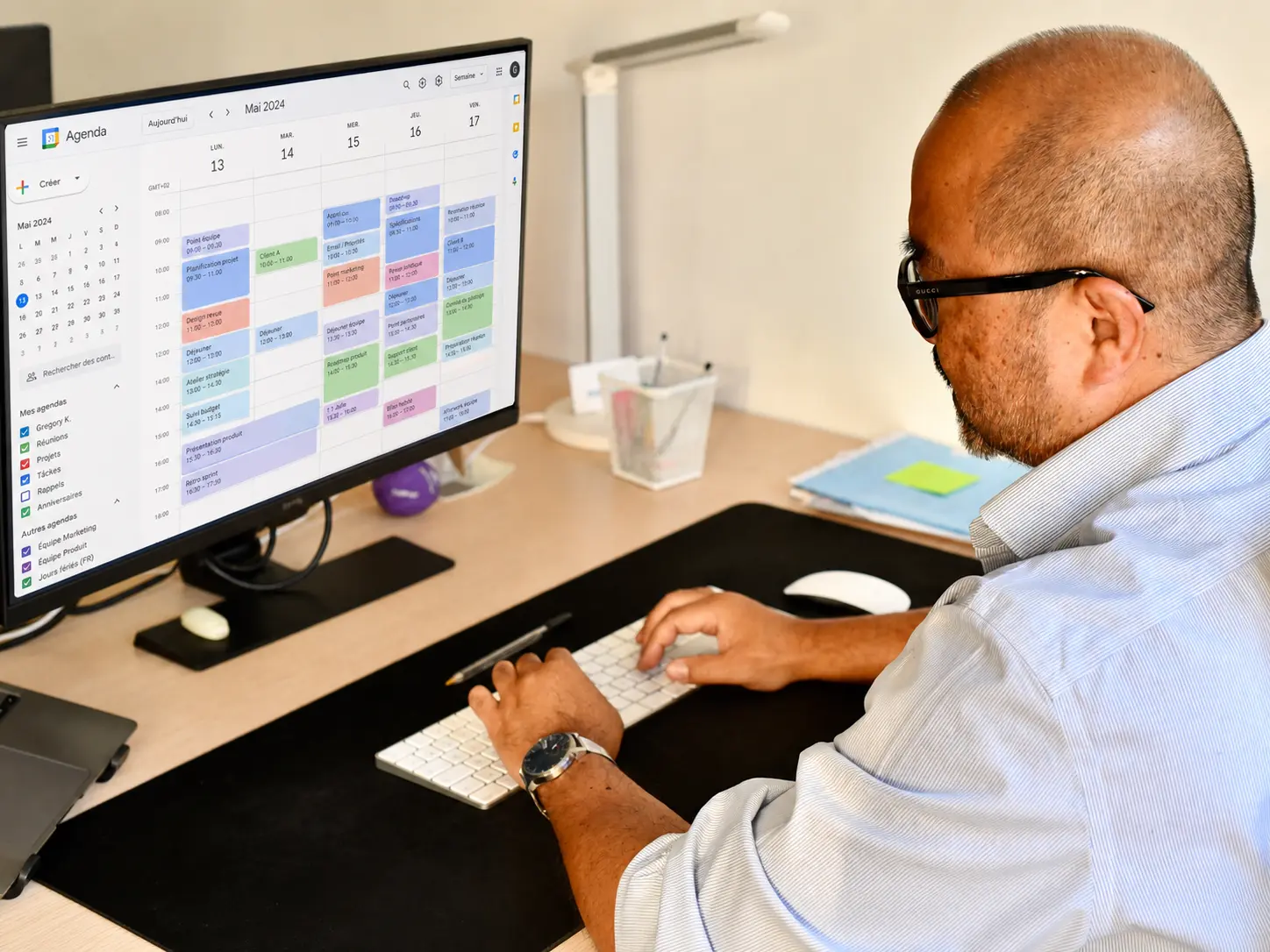 formation google agenda apprenant en action