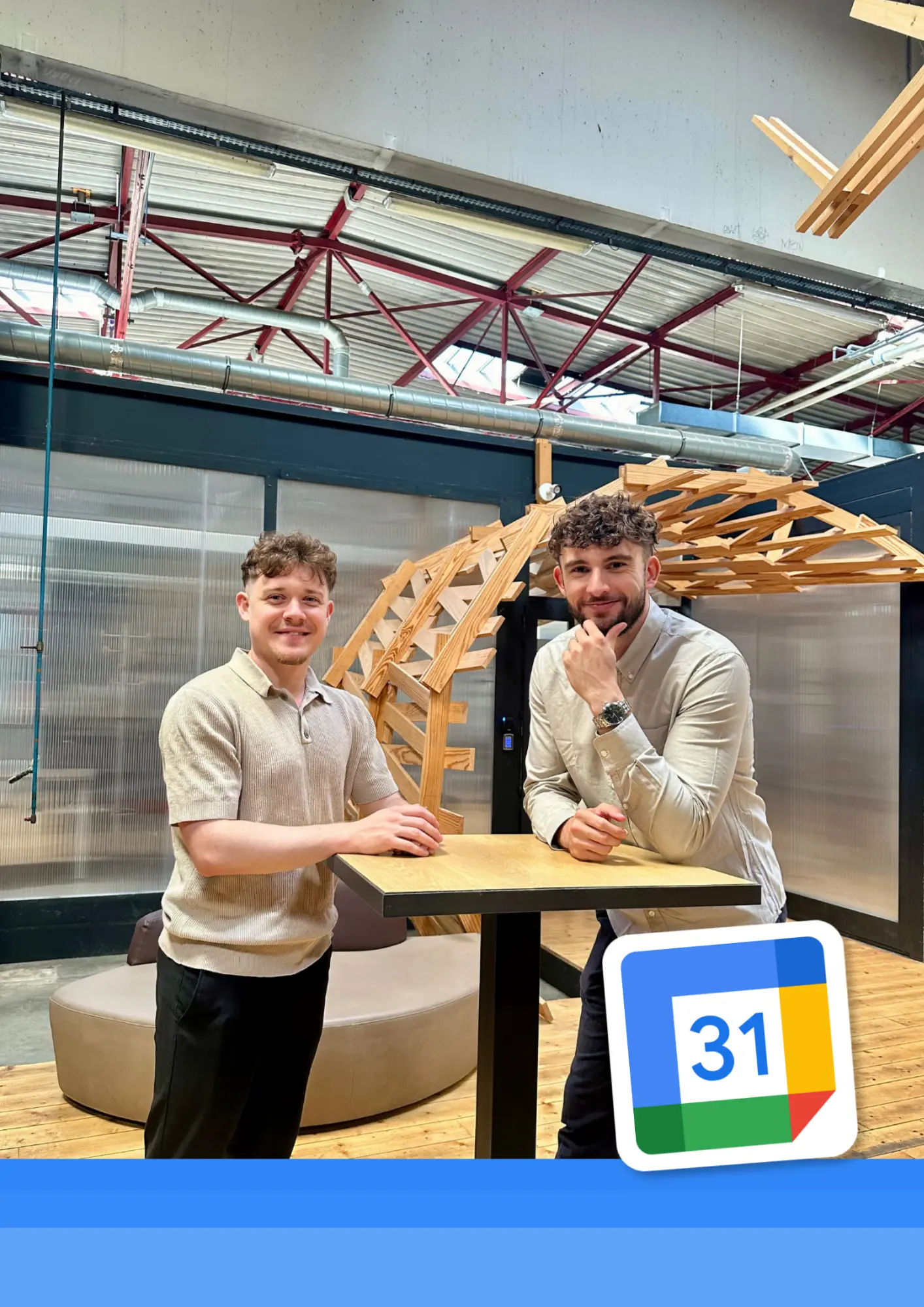 Nicolas Parent et Sacha Letullier, formateurs Morpheus Formation sur mesure Formation Google Workspace